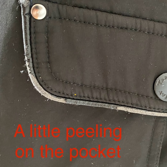 Black Long Water-resistant Fall Jacket - Picture 10 of 10